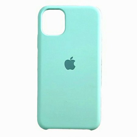 CASE EM SILICONE VERDE MILITAR COMPATIVEL COM IPHONE 11