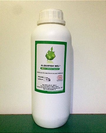 Fertilizante orgânico Bio Alquifish Mel líquido 1 Litro