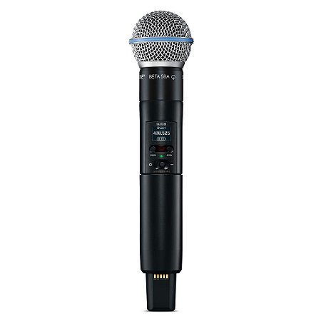 Microfone transmissor de mao sem fio - SLXD2/B58-G58 - Shure