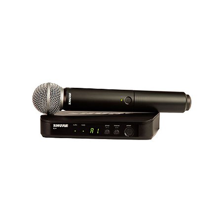 Sistema sem fio com microfone de mao - BLX24BR/SM58-J10 - Shure