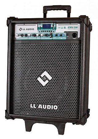 Caixa De Som Amplificada LL Audio Stone 250 Com 60W E Microfone