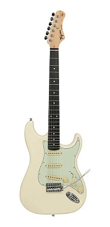 Guitarra Eletrica Tagima Tg500 Owh Stratocaster branca