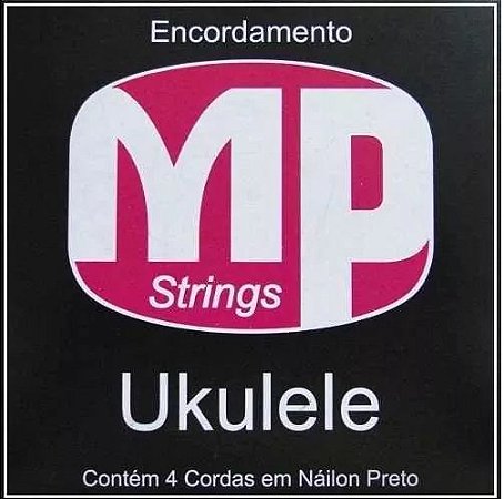 Encordoamento MP Strings Para Ukulele Com 4 Cordas
