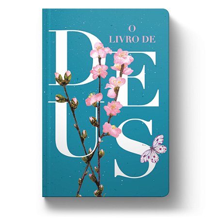 Bíblia Sagrada NVT 960 Letra Normal O Livro de Deus Azul