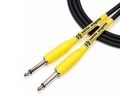 Cabo Santo Angelo Para Guitarra P10 Samurai 10ft Com 3,05m