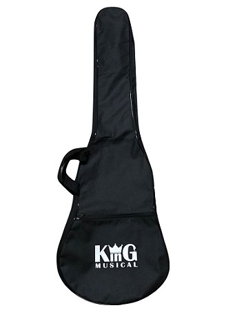 Capa para Guitarra KING MUSICAL Simples Preto