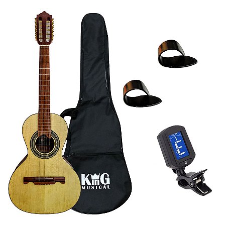 Viola Acústica Giannini VS4 CEDRO Natural Capa Afinador