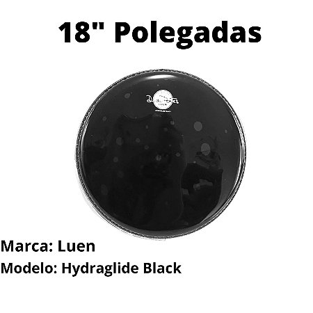 Pele Dudu Portes Hydraglide Black 18 Polegadas