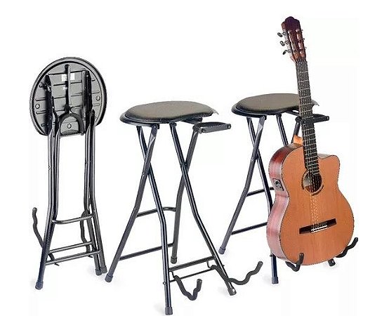 Banco Stagg Com Suporte Embutido Para Instrumentos Gist350