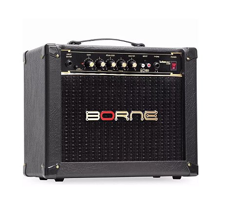 Amplificador Cubo Borne Guitarra Vorax 630 Preto 25w Rms