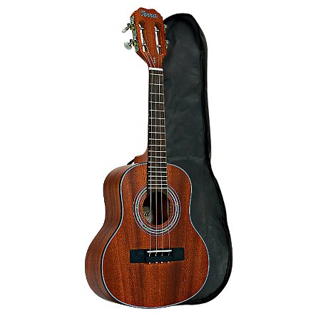Cavaco Cavaquinho Terra  Acústico Fosco Com Capa Mahogany