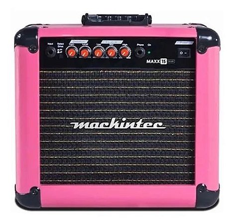 Cubo Para Guitarra Mackintec Max Pink 15w Color 6" RMS