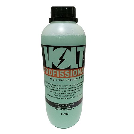 Fluido Maquina de Fumaça Volt Profissional 1Lt Tutti Frutti