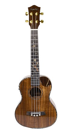 Ukulele 24 Concert em Koa c/bag e equalizador UB504SE Benson