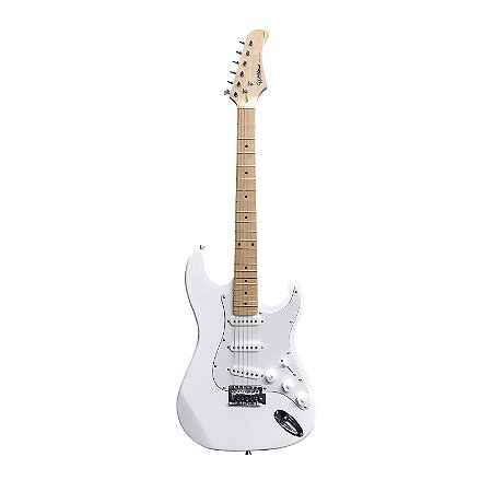 Guitarra Elétrica Waldman Stratocaster Branca ST111 WWH