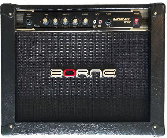 Amplificador Para Guitarra Borne Vorax 840 40W RMS 8"