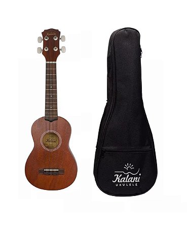 Ukulele Soprano Kalani Tabaco Tripe Series C/ Bag Kal200