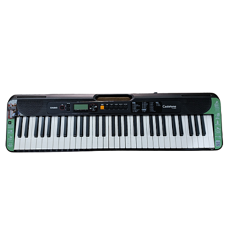 Teclado Casio 61 Teclas Casiotone Preto CTS200BK Fonte Bivolt