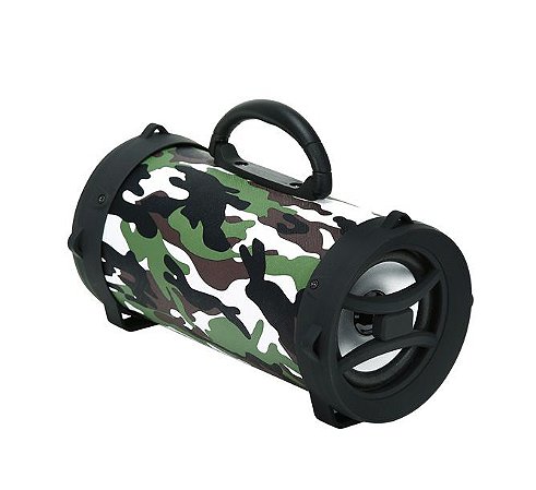 Caixa de Som Portátil Bluetooth USB FM 25W TRC-215C