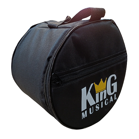 Capa para Cuíca 8" Extra Luxo Preta King Musical