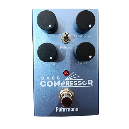 Pedal de Efeito Bass Compressor para Baixo Fuhrmann