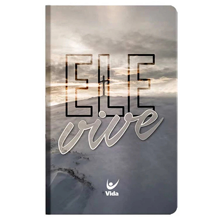 Biblia Sagrada NVI Ele Vive Capa Semi-Luxo Flexivel