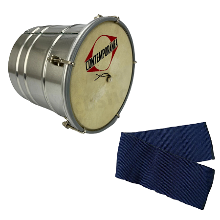 Kit Cuica de Alumínio Contemporânea Light 155LT e Gorgurão