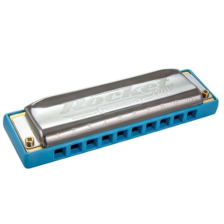 Gaita Harmonica Hohner Rocket Low LC (Caixa)