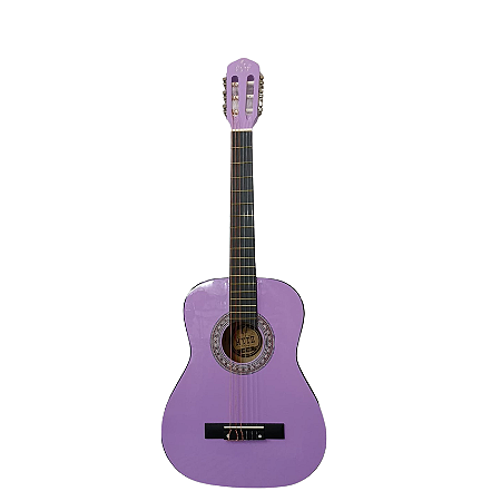 Violão de Nylon Acústico Purple Infantil 3/4 Myth MT36N