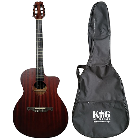 Violão Eletroácustico Nylon Tagima Vegas GranReserva Capa