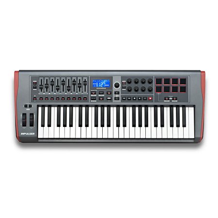 Teclado Controlador Novation Impulse 49 Usb Midi