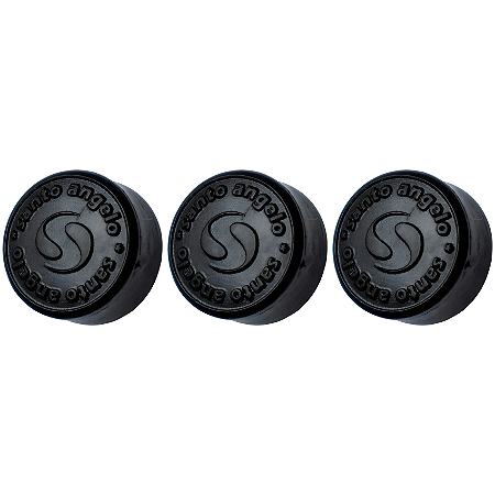 Kit 3 Botões Footswitch Pedal Top Santo Angelo Plastico