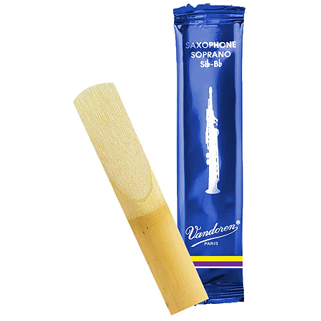 Palheta Para Sax Soprano Nº1 Sib Bb Vandoren Paris SR201