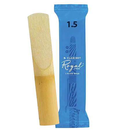 Palheta Nº1,5 Para Clarinete Rico Royal RCB0115