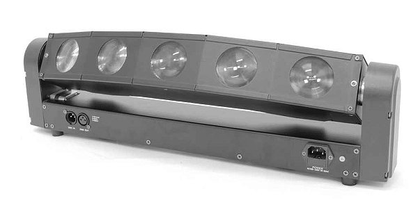 Ribalta Pls Arc Led Beam Bar 5 Feixe de Luz 10W