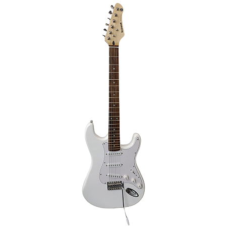 Guitarra Stratocaster Branca Rockwave Strinberg RW50 WH