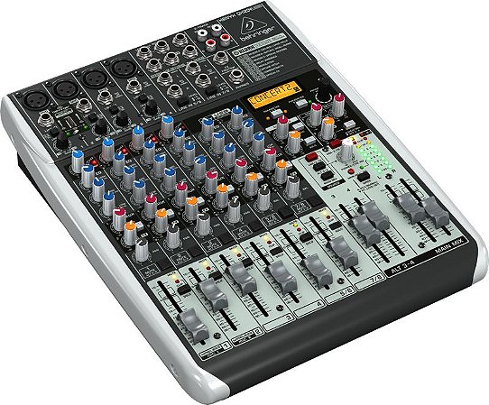 Mixer Behringer Com 12 Canais QX1204USB Bivolt Com Efeitos