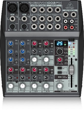 Mesa de Som Mixer Behringer Xenyx 1002FX 110V