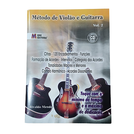 Método De Violão e Guitarra Vol.2 Rivaldo Mendes EME Editora