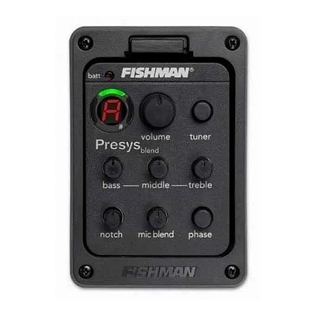 Captador Para Violão Fishman Presys 301 Mic Interno Afinador
