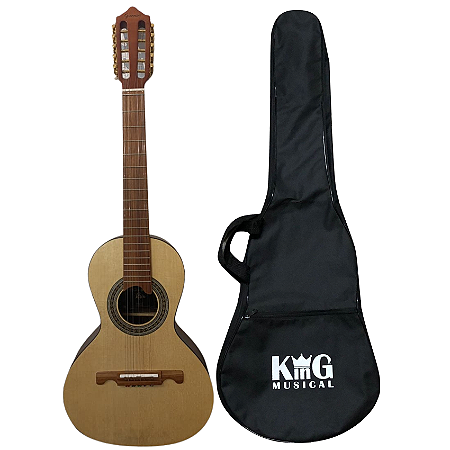 Kit Viola Cinturada Giannini Acústica VS4HNS Imbuia Com Capa