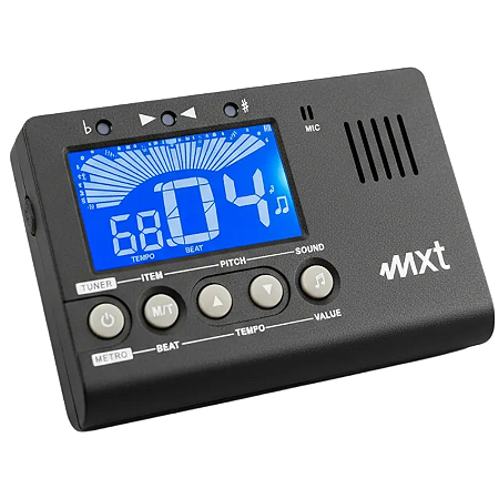 Metrônomo Afinador e Diapasão Digital 3 em 1 Musedo MT-560