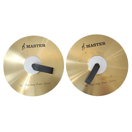 Par Pratos 14" Liga B10 Fanfarra Marching Band Master