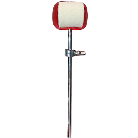 Batedor Regulável Para Bumbo Em Acrílico Vermelho Liverpool