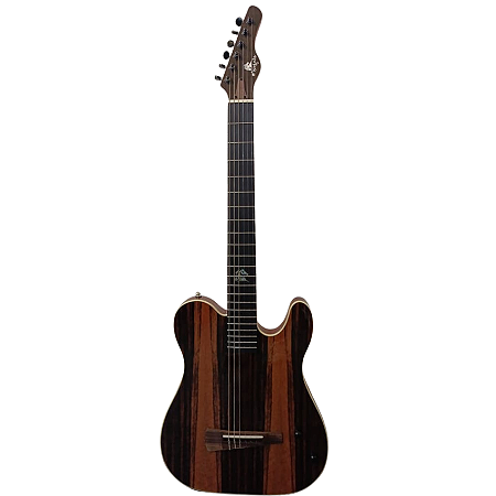 Violão Nylon Flat Eletroacústico Ébano Marquês VN32 EBEQ
