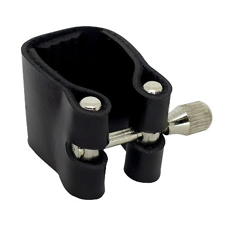 Braçadeira Para Boquilha Sax Alto Couro Paganini PBB 006