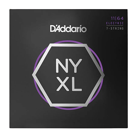 Encordoamento Guitarra 7 Cordas 011 Daddario NYXL1164