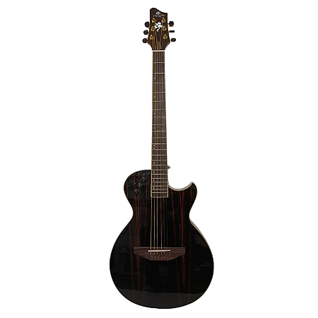 Violão de Aço Flat Eletroacústico Marquês Ébano Va09