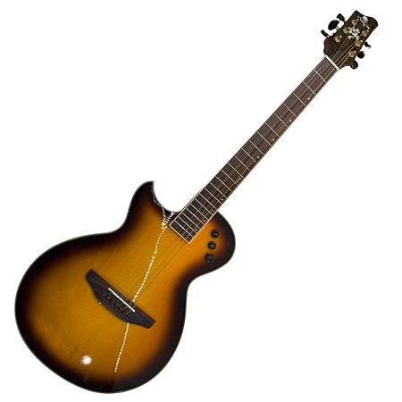 Violão Aço Canhoto Eletroacústico Flat Cutaway Marquês VA-09