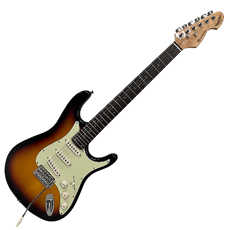 Guitarra Stratocaster Sunburst Michael MysticTone GMS130 SSS